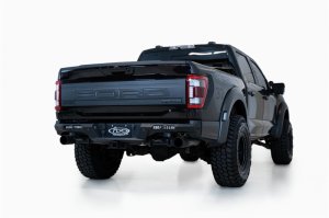 Ford F-150 Raptor Rear Bumper - Addictive Desert Designs - Phantom - Hammer Black - `21-`22 Ford F-150 Raptor Rear Bumper - Addictive Desert Designs - Phantom - Hammer Black - `21-`22